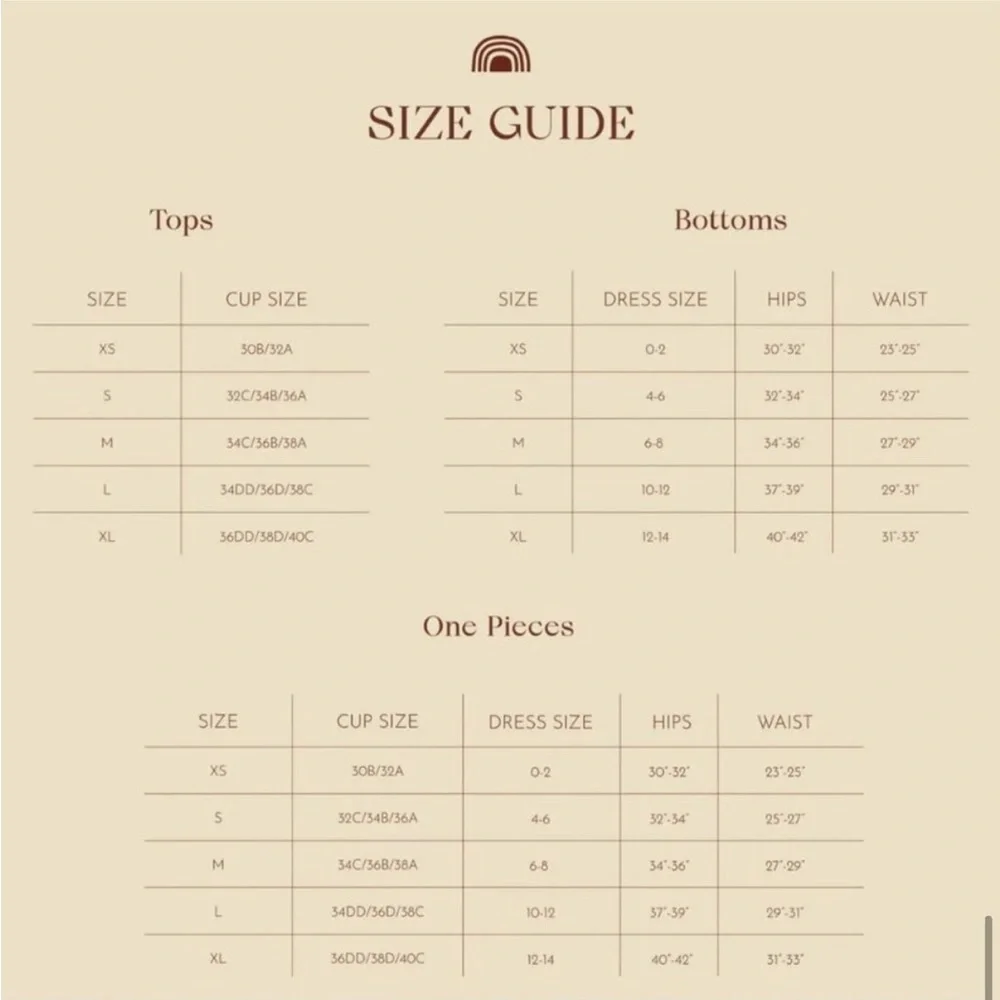 NWT Free People x Toast Swim Ribbed High Hip Bikini Bottom Sunset Rib Small - Picture 12 of 12